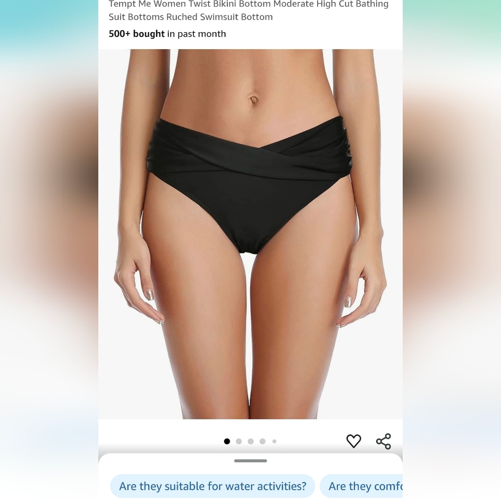 Tempt Me Women Twist Bikini Bottom